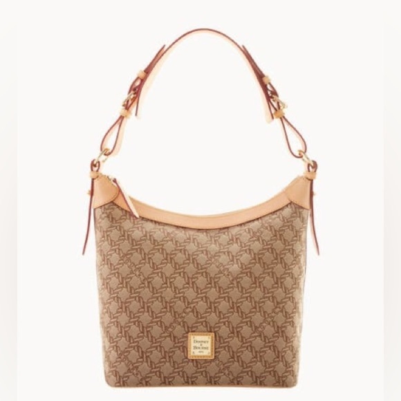 Dooney & Bourke Jacquard Maritime Hobo Sac  Nwt - Picture 1 of 12